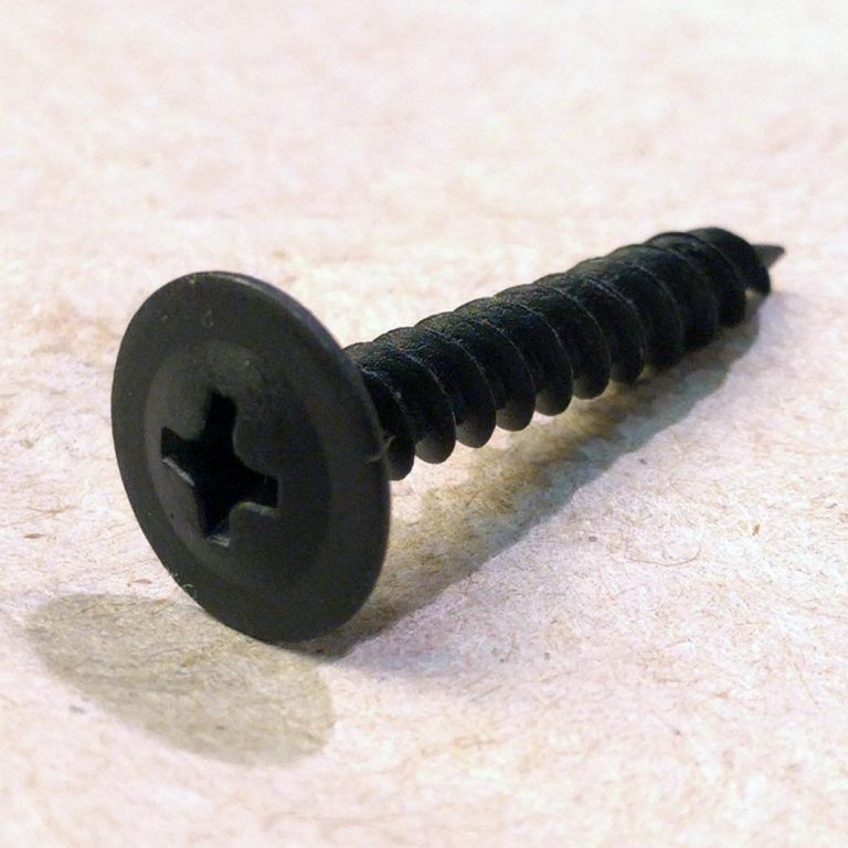 Metal Screws Phillips Modified Truss Head 8 x 1" Black Self Piercing