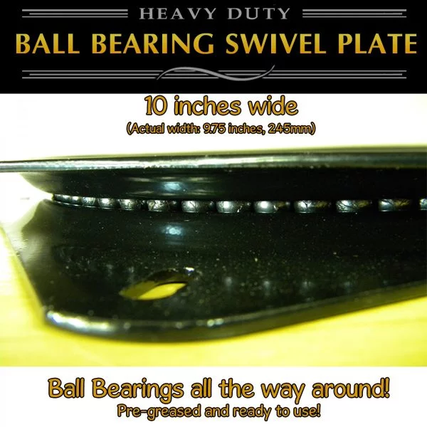 10 swivel plate turntable heavy duty