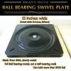 huge 13" swivel plate turntable