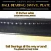 large swivel plate turntable 13 inches