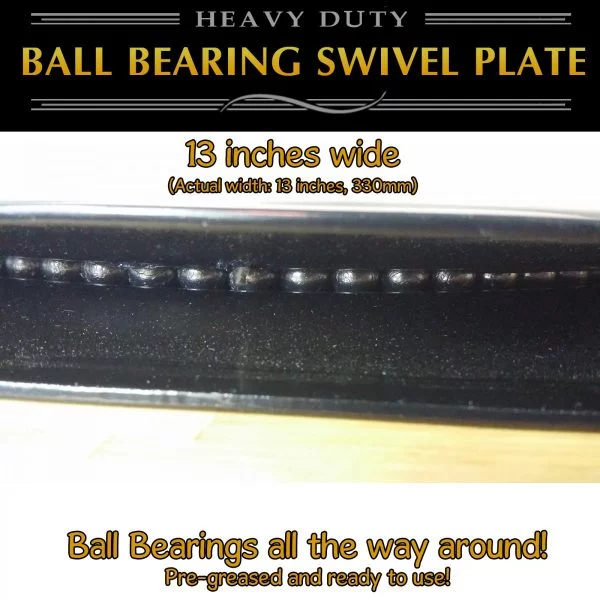 large swivel plate turntable 13 inches