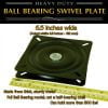 swivel plate turntable full ball bearing