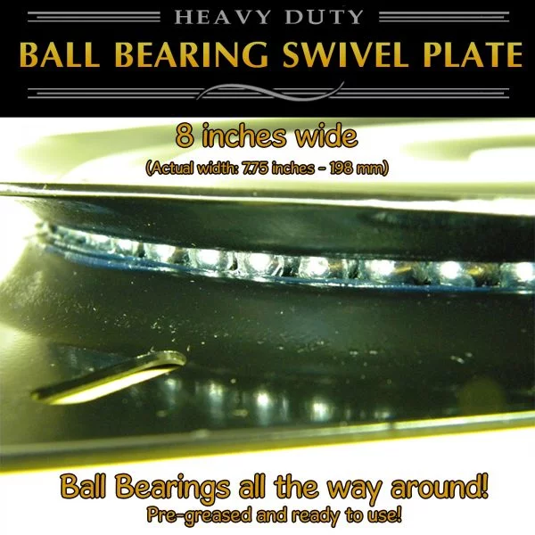 8" swivel plate turntable stand