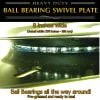 8" swivel plate turntable quality