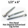 lag screws-galvanized-12x6-01w