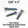 lag screws-galvanized-38x2-01w