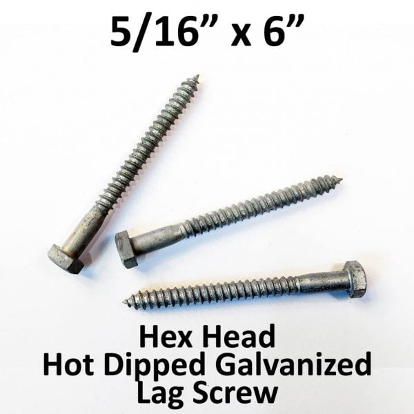 lag screws-galvanized-516x6-01w