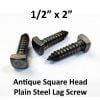 lag screws-square-plain-12x2-01w