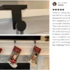 low profile christmas stocking hanger