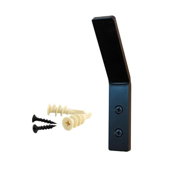 Black Metal Tilted Hook