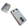 Thick metal lockbox for cargo container