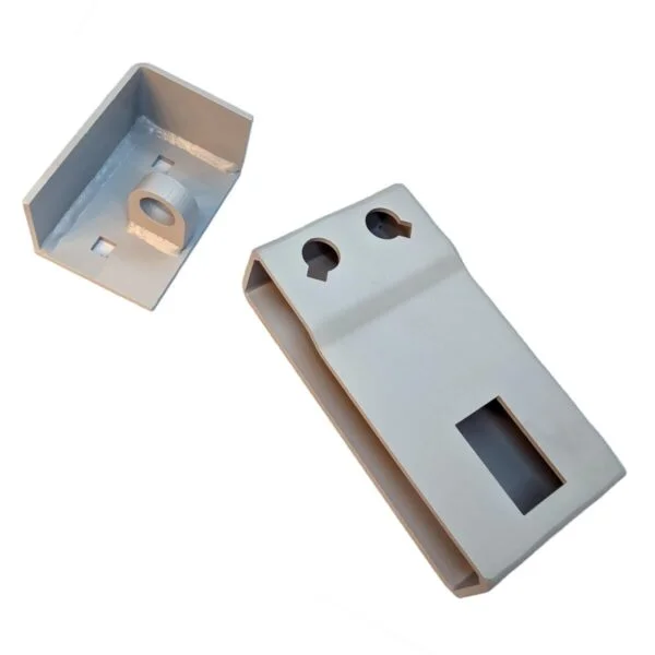 Thick metal lockbox for cargo container
