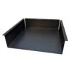 Under Desk Black Metal Storage Comparment