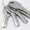 hardened steel look with keys