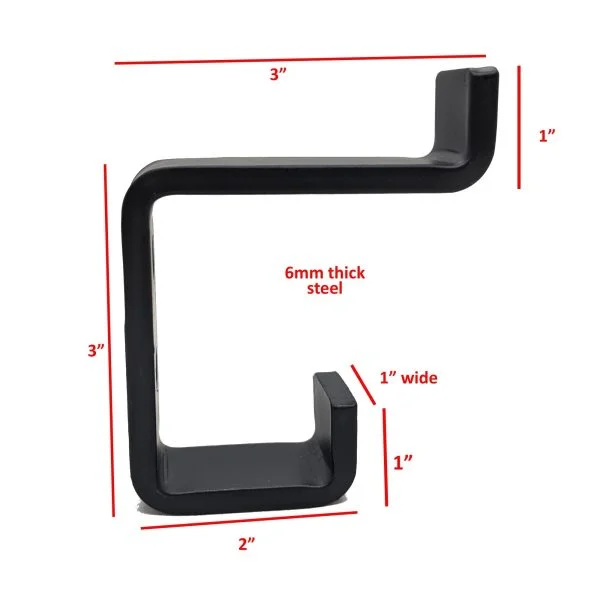 ultra heavy duty industrial coat hook