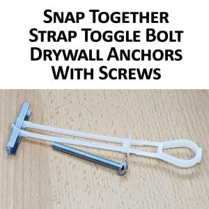 Snap Together Strap Toggle Bolt (like Toggler SnapToggle)