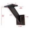 black metal stair bracket