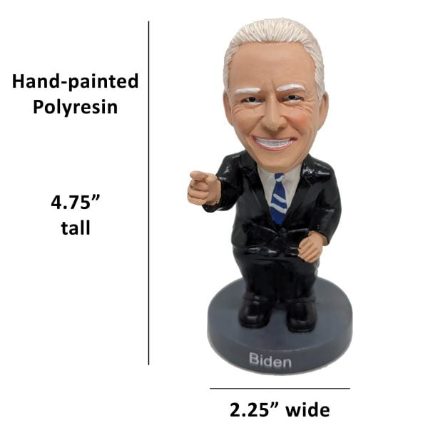 Biden pooping figurine funny gag