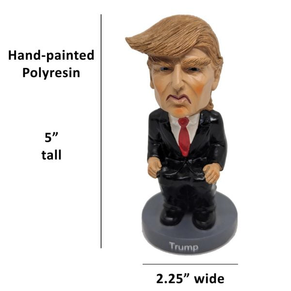 Donald Trump hand-painted figurine
