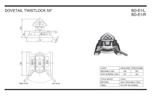 shipping container twist lock