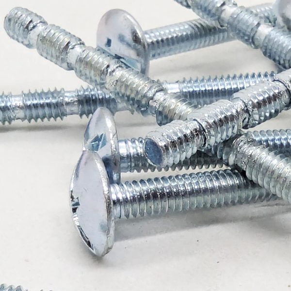 thumbnail image 2 of 8X3/4 Phillips Modified Truss Head Fine Thread Drywall Screw Fully Threaded Zinc Pack Qty 5 000 Bc 0812ypm 2 of 9
