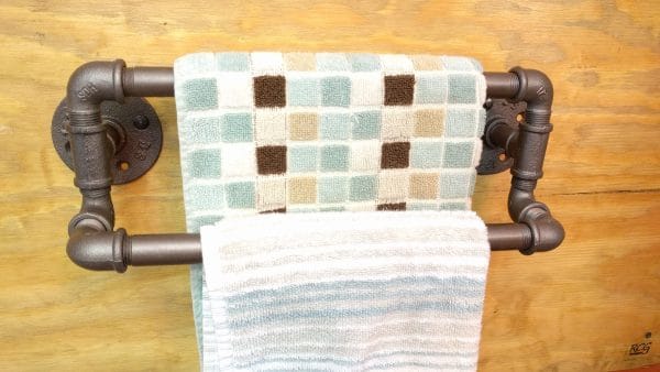 Eugene Double Towel PIpe Bar