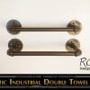 Eugene JR Double Towel PIpe Bar