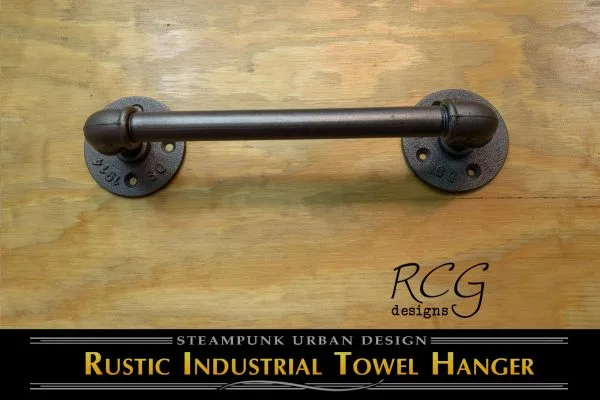 Jerry Pipe Towel Bar