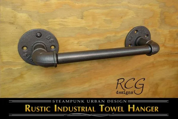 Jerry Pipe Towel Bar