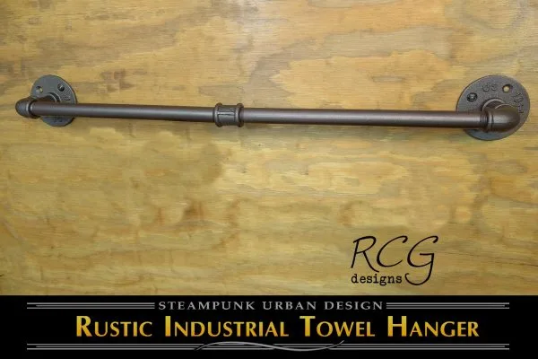 Jerry Pipe Towel Bar