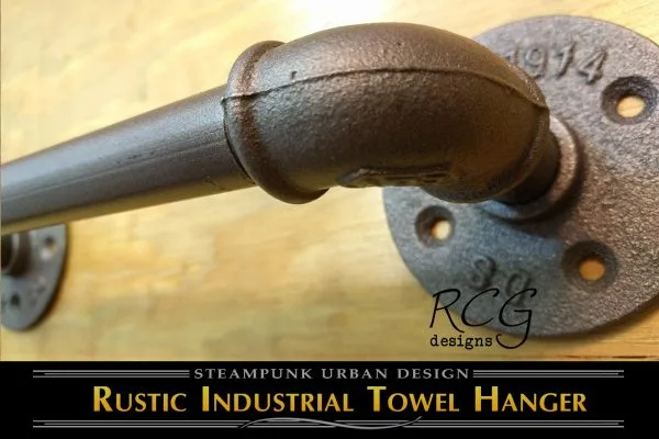 Jerry Pipe Towel Bar