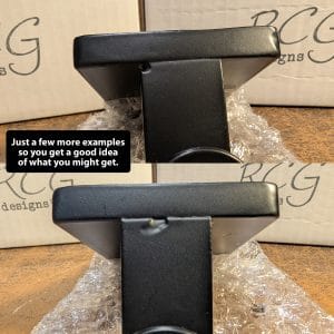 imperfect low profile metal stocking hook
