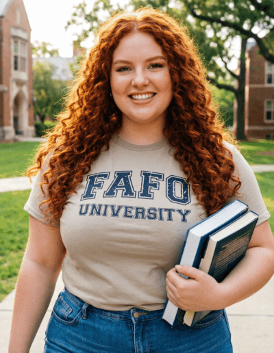 FAFO University funny shirt