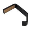 Black Stocking Hanger for Thick Shelves