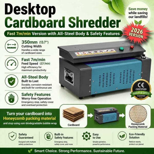Cardboard Shredder Honeycomb Machine