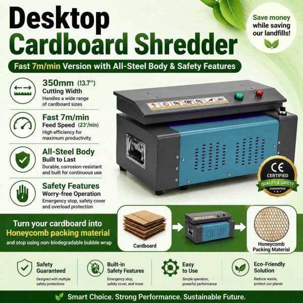 Cardboard Shredder Honeycomb Machine