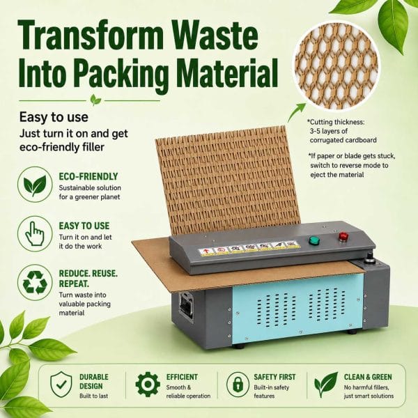 Cardboard Shredder Honeycomb Machine